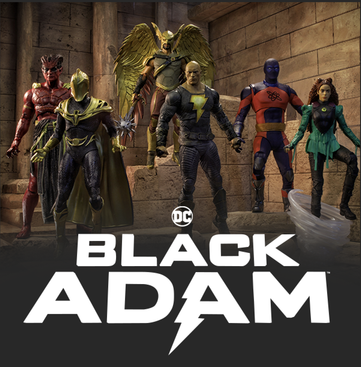 Mcfarlane Toys Dc Black Adam Movie Figures Now Available For Pre Order