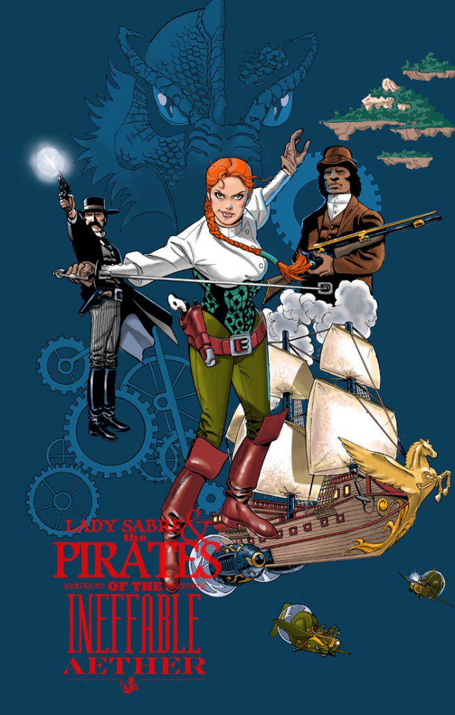 Let’s Kickstart This! Rucka and Burchett’s Lady Sabre & The Pirates of the Ineffable Aether