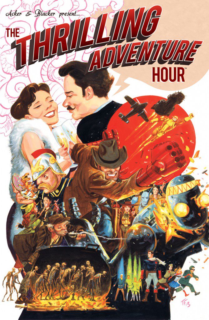 ‘The Thrilling Adventure Hour’ Art Exhibit Opens at the Cartoon Art Museum in San Francisco