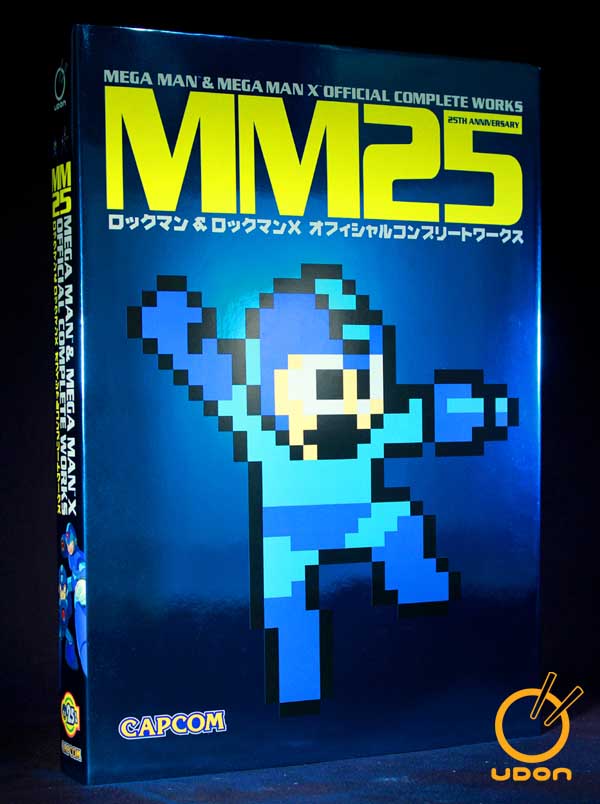 UDON Celebrates With The Comic-Con Debut Art Book MM25: Mega Man & Mega Man X Official Complete Works