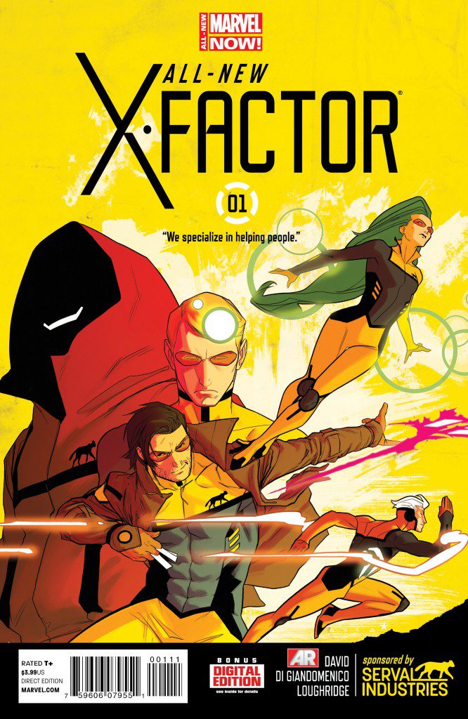A New Team. A New Mission. Your First Look at ALL-NEW X-FACTOR #1 Brought to You by SERVAL INDUSTRIES