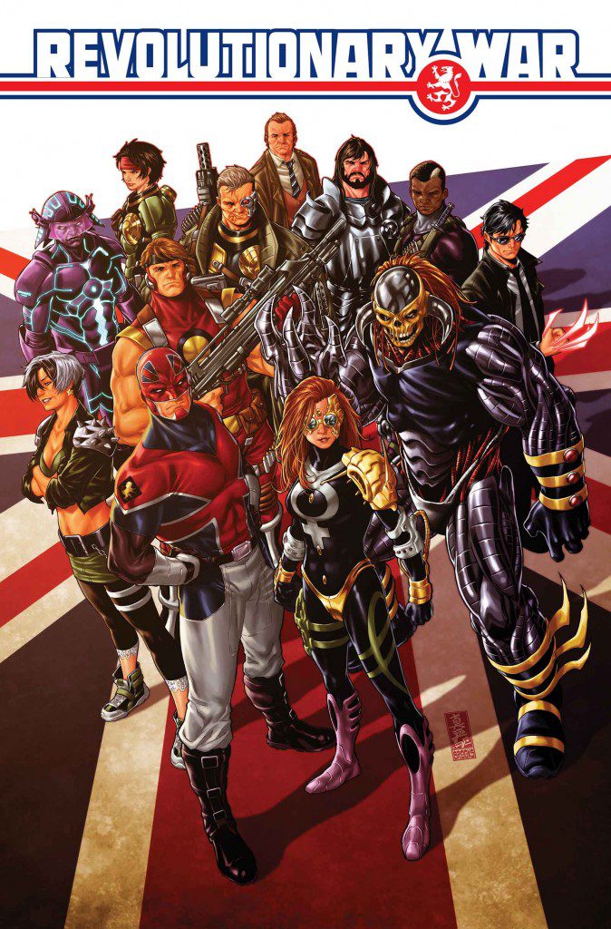 Marvel UK Returns in Your First Look at REVOLUTIONARY WAR: ALPHA!