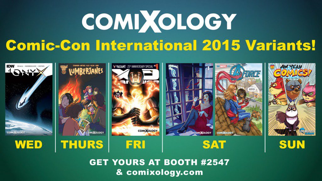 ComiXology Reveals Full Schedule and Exclusives at Comic Con International 2015