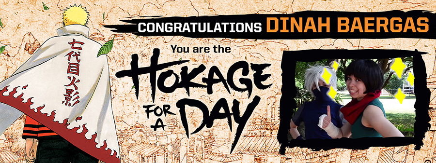 VIZ Media Announces the Grand Prize Winner of Hokage for a Day Contest
