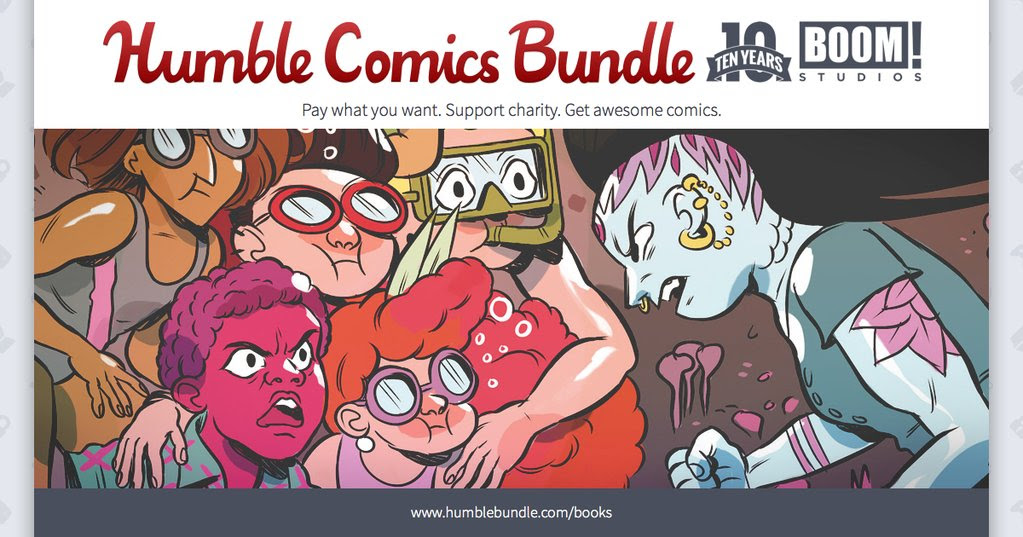 Humble Bundle Celebrates 10 Years of BOOM! Studios with a Bundle Worth $759