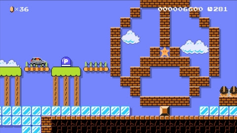 Super Mario Maker Revs Up with Free New Content Created by Mercedes-Benz