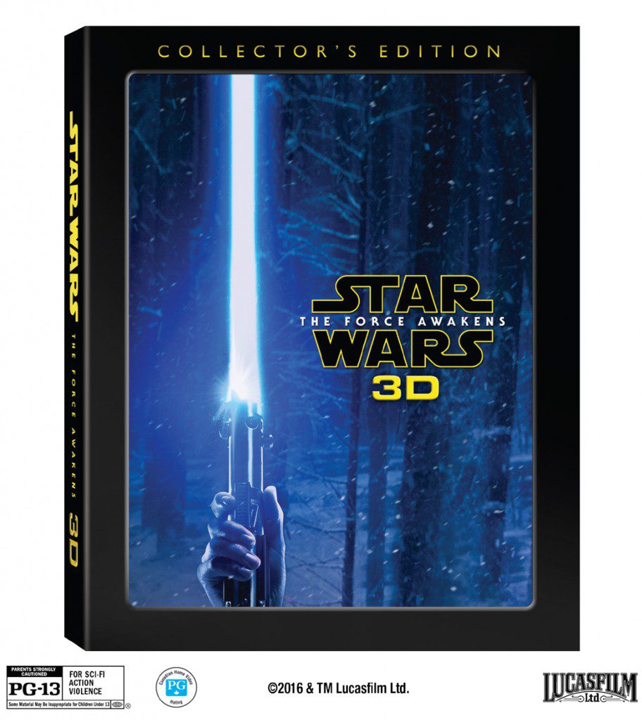 Star Wars: The Force Awakens 3D Collectors Edition – arriving in the US and Canada on Nov 15