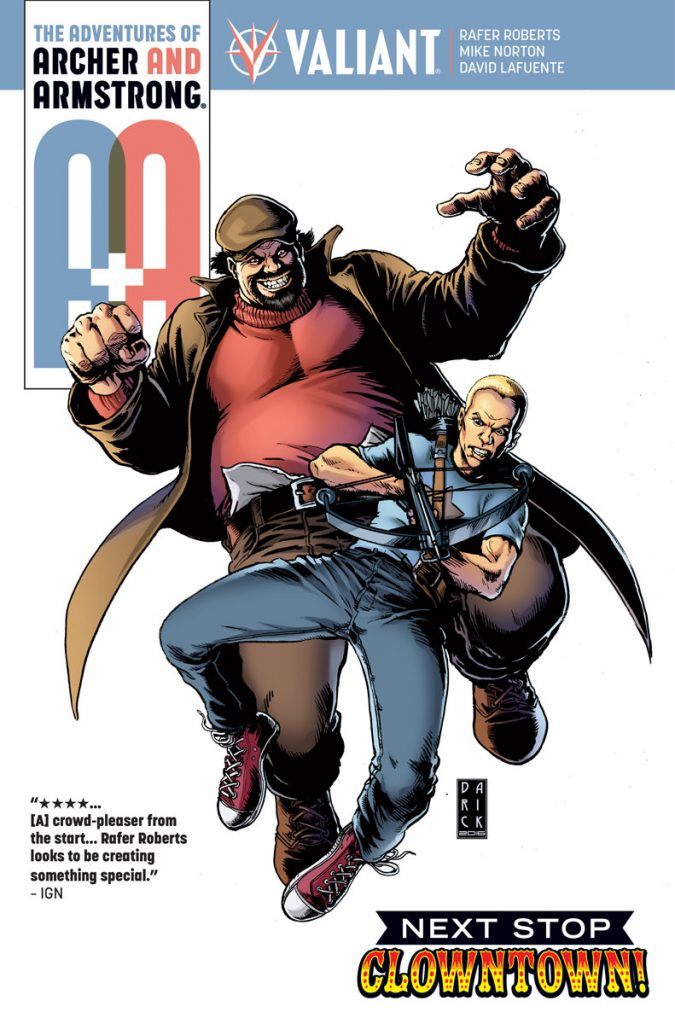 A&A: The Adventures of Archer and Armstrong #7 Review- Clowning Around