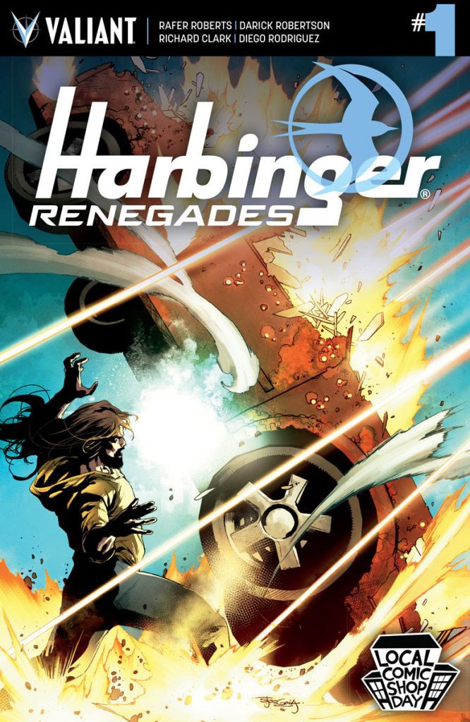 Valiant Joins Local Comic Shop Day 2016 with HARBINGER RENEGADES #1 and BLOODSHOT U.S.A. #1