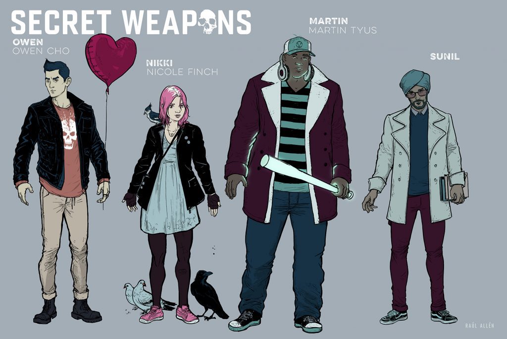 Arrival’s Eric Heisserer Leads Valiant’s Secret Weapons #1 with Visionary Artist Raul Allen – Coming in June