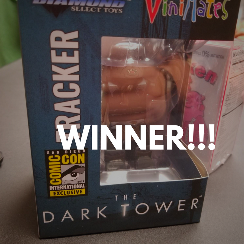 Winner Announced for Podcast Giveaway- SDCC The Dark Tower Vinimate