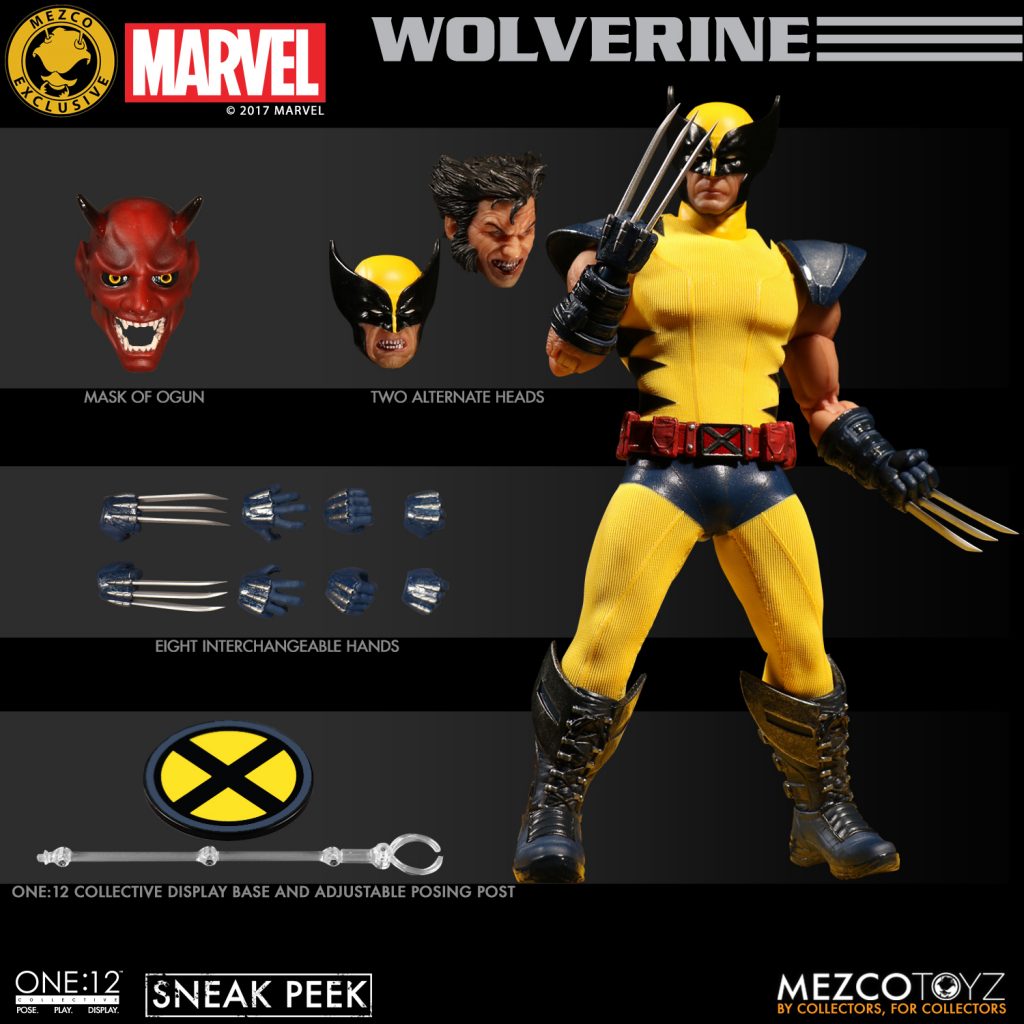 Mezco Toyz Reveals Fall 2017 Exclusive: Yellow/Blue Wolverine
