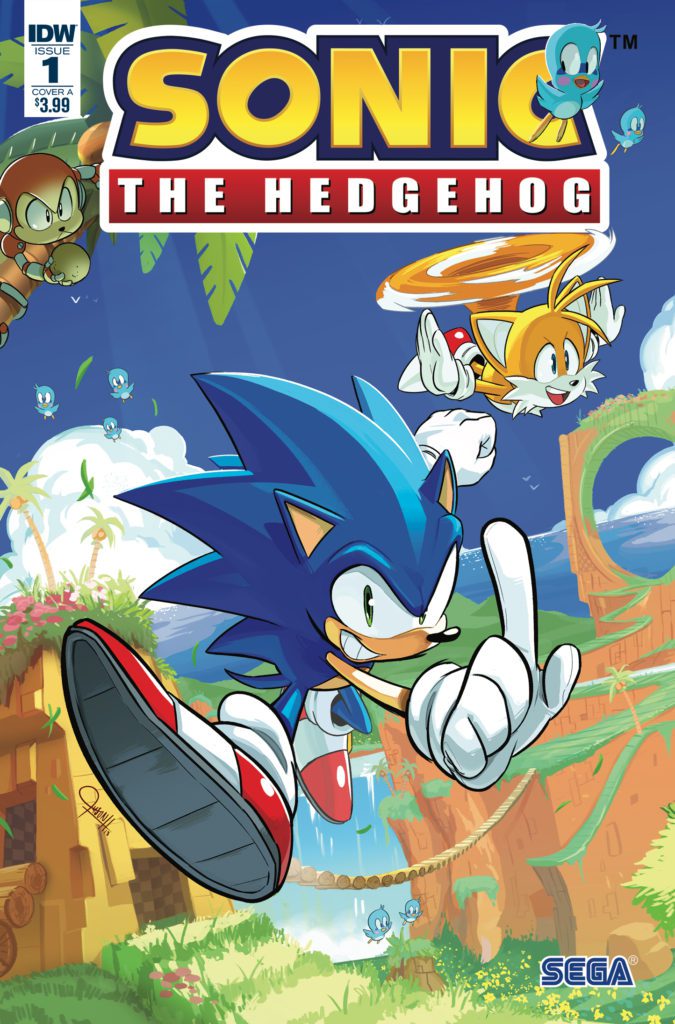 Myked Up with Mychal Fabela: Sonic The Hedgehog #1 Review