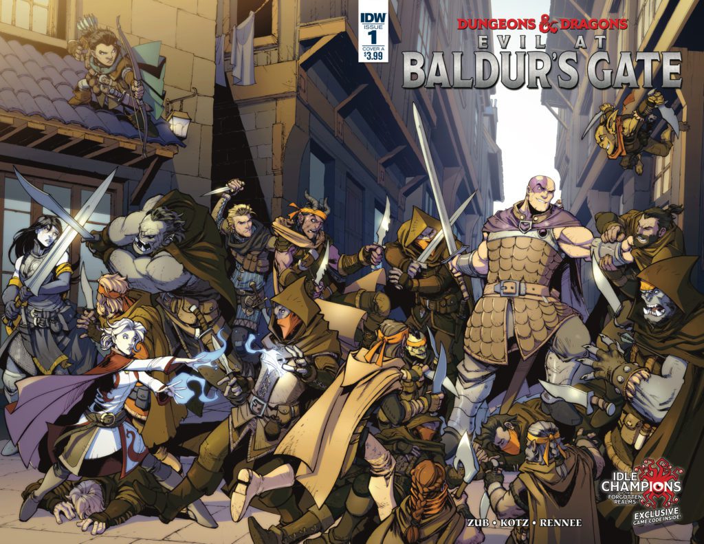 Dungeons & Dragons- Evil at Baldur’s Gate #1 Review