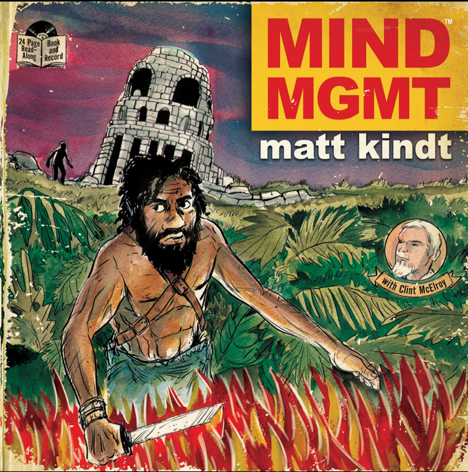 Let’s Kickstart This! MIND MGMT Comic Book & Read-Along Vinyl Record by Matt Kindt