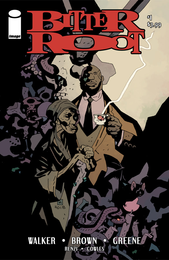 Bitter Root’s Sanford Greene & Mike Mignola Covers Revealed