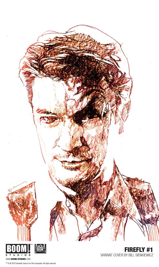 BOOM! Studios Unveils FIREFLY #1 Variant Cover By Bill Sienkiewicz