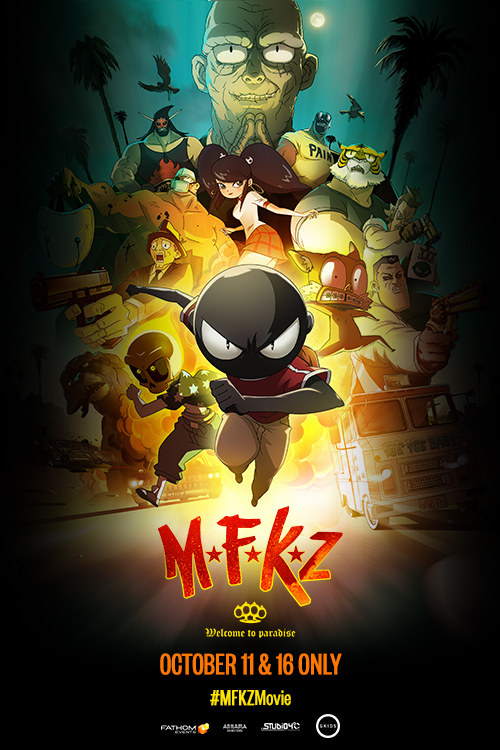 GKIDS Presents MFKZ English Language Voice Cast, Releases with Fathom Events in Movie Theaters Nationwide on October 11 and 16