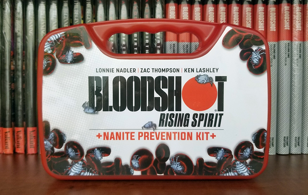 Bloodshot Rising Spirit #1: Valiant Announces New NANITE PREVENTION KIT Exclusive for Retailers
