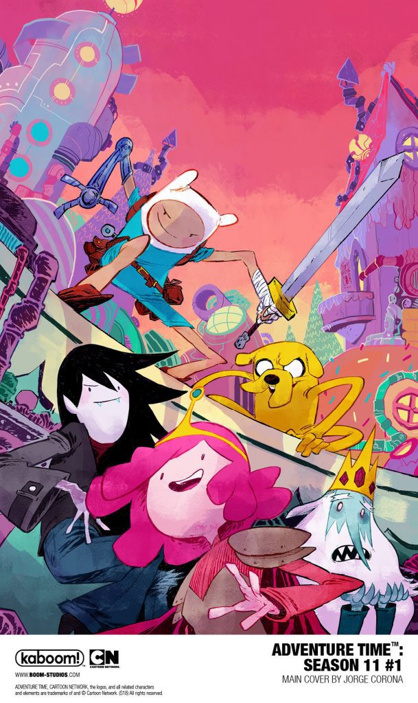 Your First Look at Adventure Time Season 11 #1 from BOOM! Studios