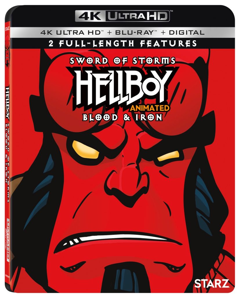 Hellboy Animated: Sword of Storms and Blood & Iron arrives on 4K Ultra HD Combo Pack, Blu-ray and Digital April 2nd