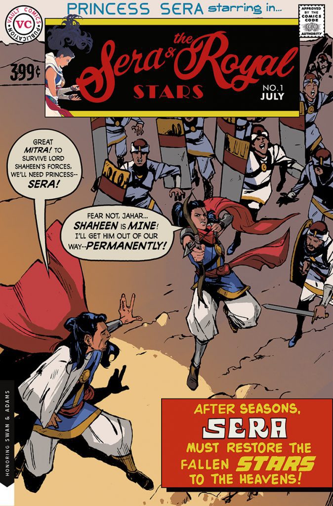 Vault Comics Announce Surprise Sera and the Royal Stars #1 Vault Vintage Variant