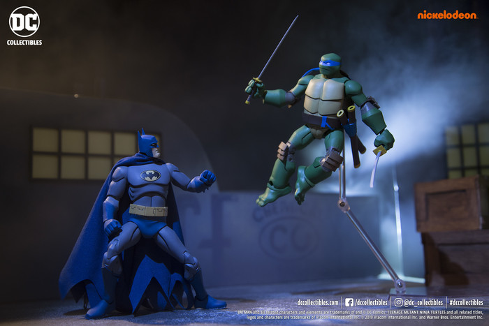 Batman Meets the Teenage Mutant Ninja Turtles in New Action Figure Line
