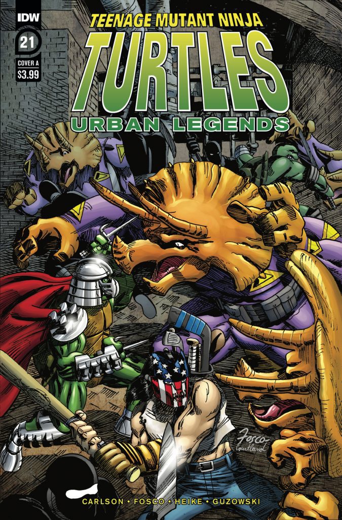 Comic Book Review: Teenage Mutant Ninja Turtles Urban Legends #21