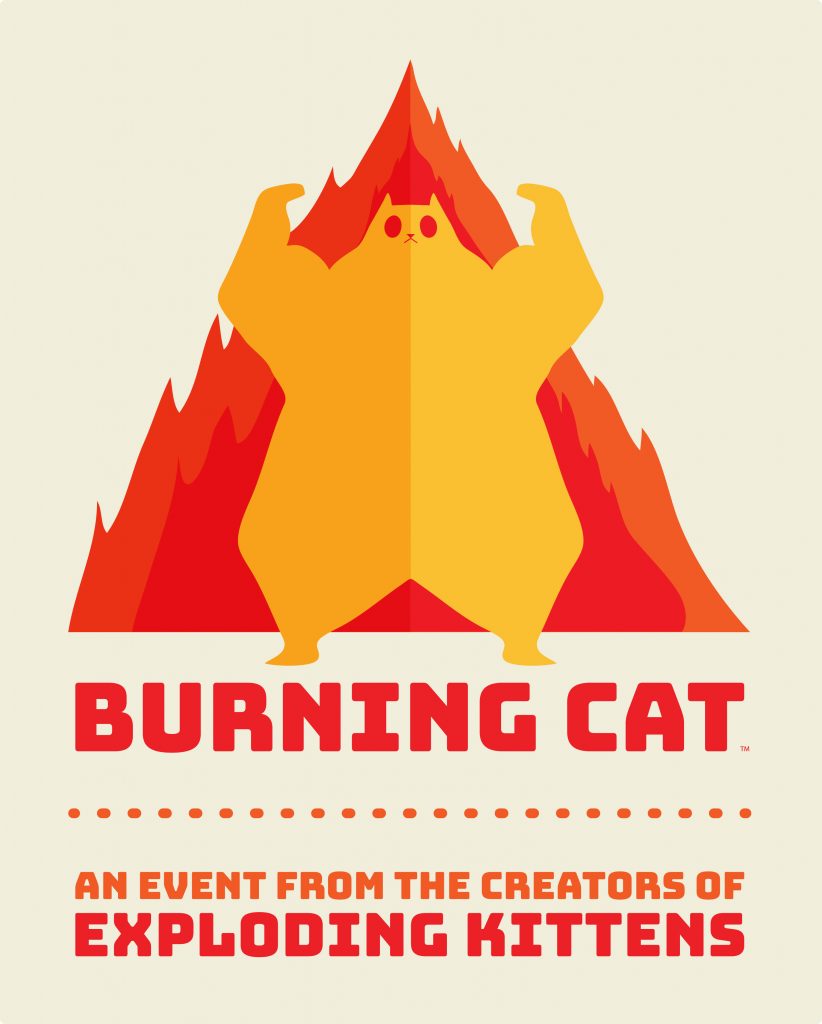 Exploding Kittens and The Oatmeal Announce Burning Cat, First Annual Convention Celebrating Tabletop Games