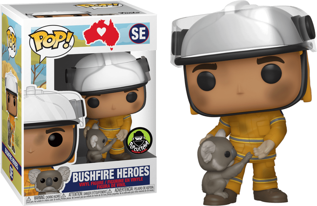 australian firefighter funko pop