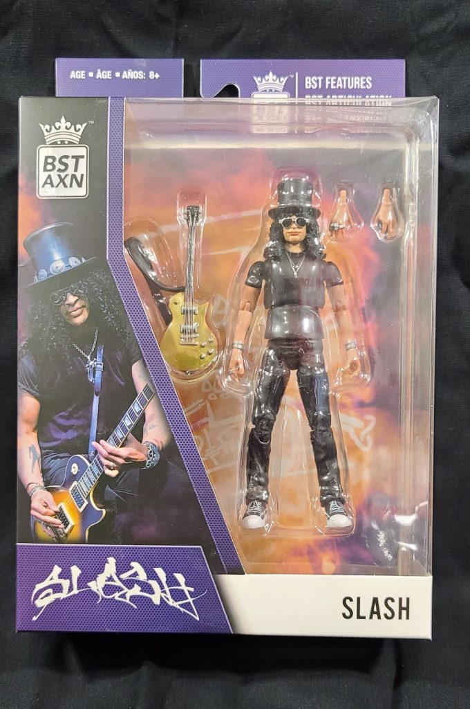 THE LOYAL SUBJECTS BST AXN GUNS N' ROSES SLASH ACTION FIGURE IN HAND!! 