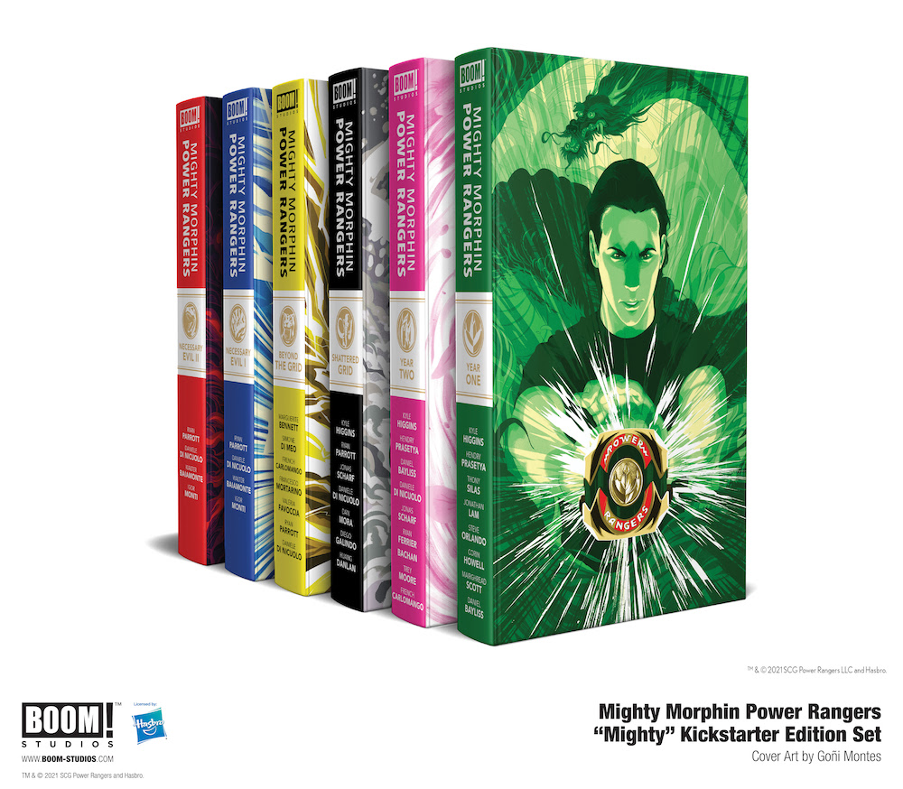 Limited Edition MIGHTY MORPHIN POWER RANGERS Hardcovers Launch For Pre-Order Through Kickstarter