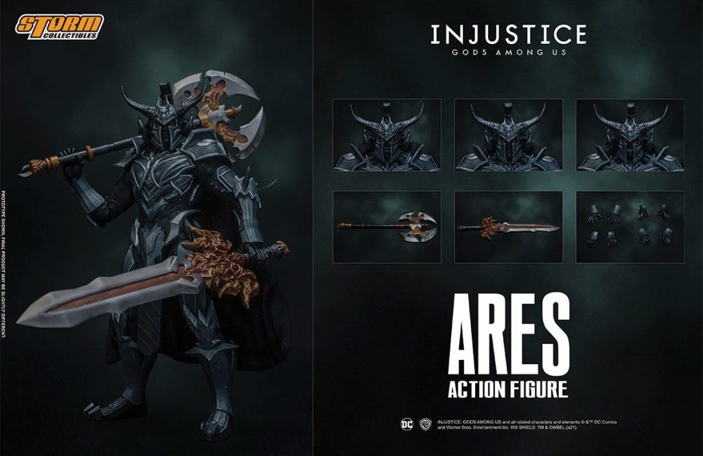 Bluefin Announces Injustice: Ares Figure from Storm Collectibles