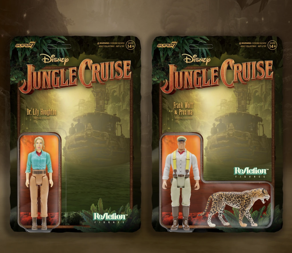 Disney’s Jungle Cruise Joins the Super7 ReAction Figures World