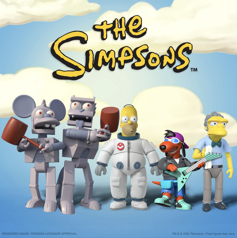 The Simpsons Joins Super7’s ULTIMATES! World