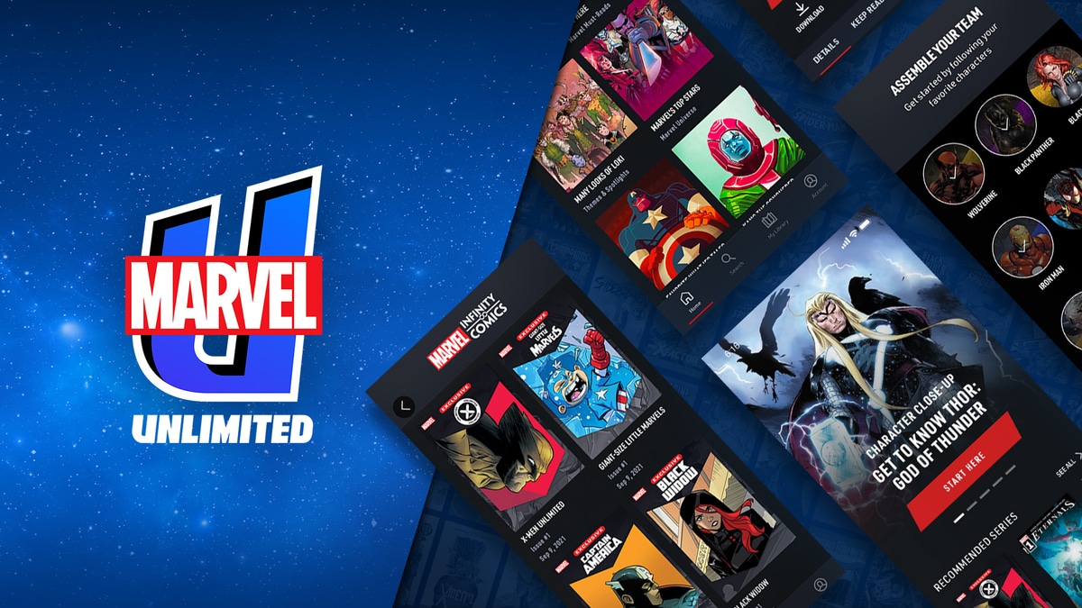 Marvel Launches AllNew Marvel Unlimited App