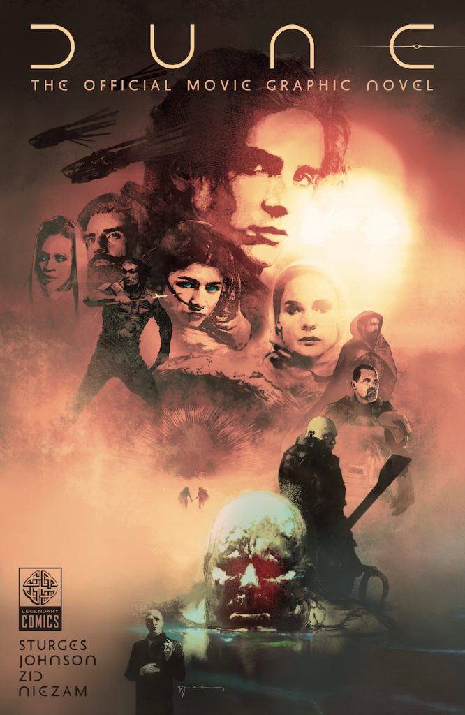 Legendary Comics Announces the Official Graphic Novel Adaptation of Denis Villeneuve’s Epic Film Dune