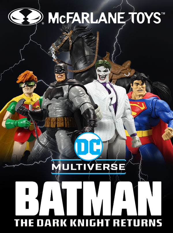 ALL-NEW Batman: The Dark Knight Returns Figures from McFarlane Toys