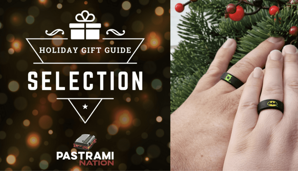 Holiday Gift Guide Selection: DC Silicone Rings from Groove Life