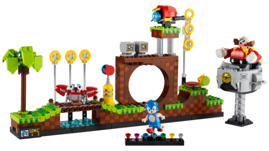From Players to Builders: The new LEGO Ideas Sonic the Hedgehog Green Hill Zone set offers fans a fun run of nostalgia