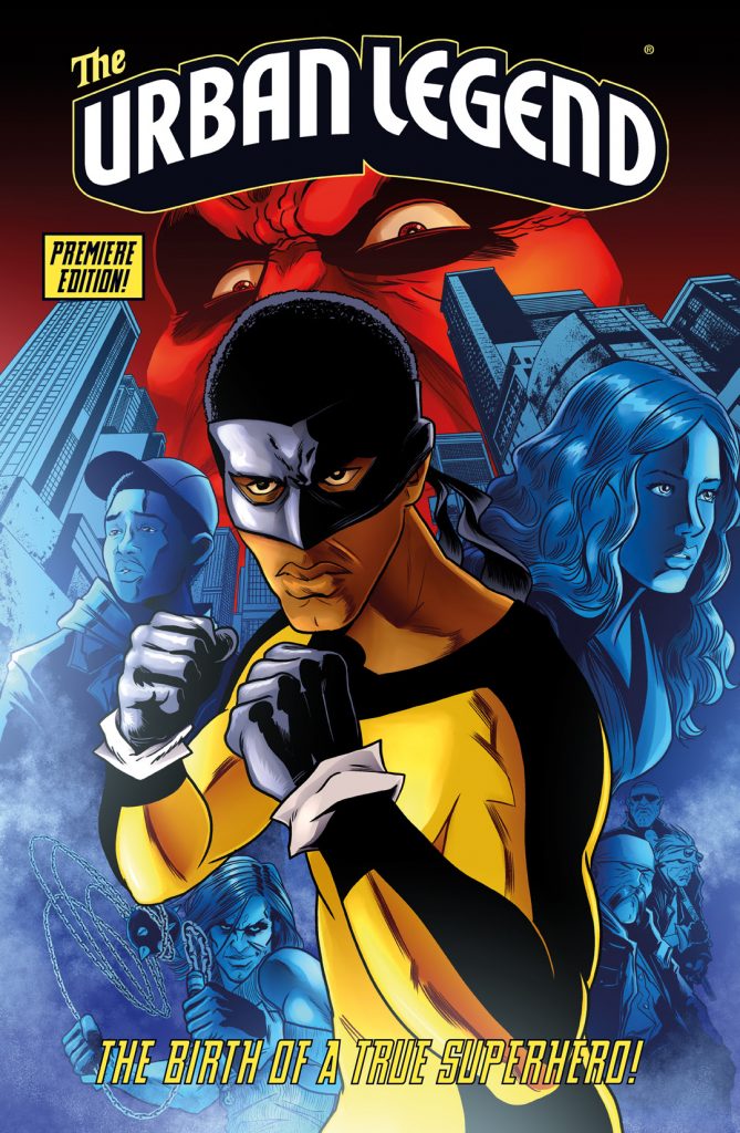 Award-winning creator brings a new black superhero comic series to the US