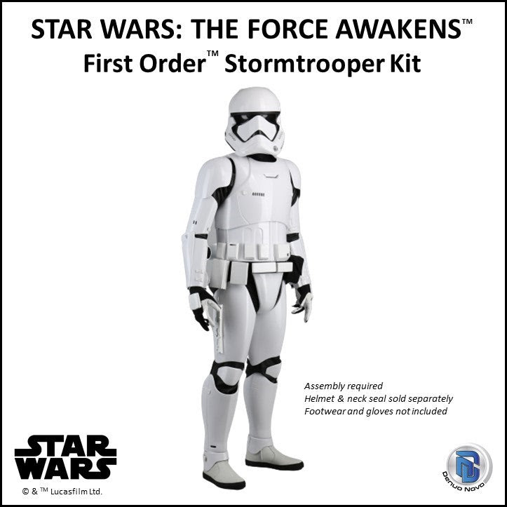 DENUO NOVO is proud to offer the STAR WARS: THE FORCE AWAKENS First Order Stormtrooper Standard Kit now available for pre-order!