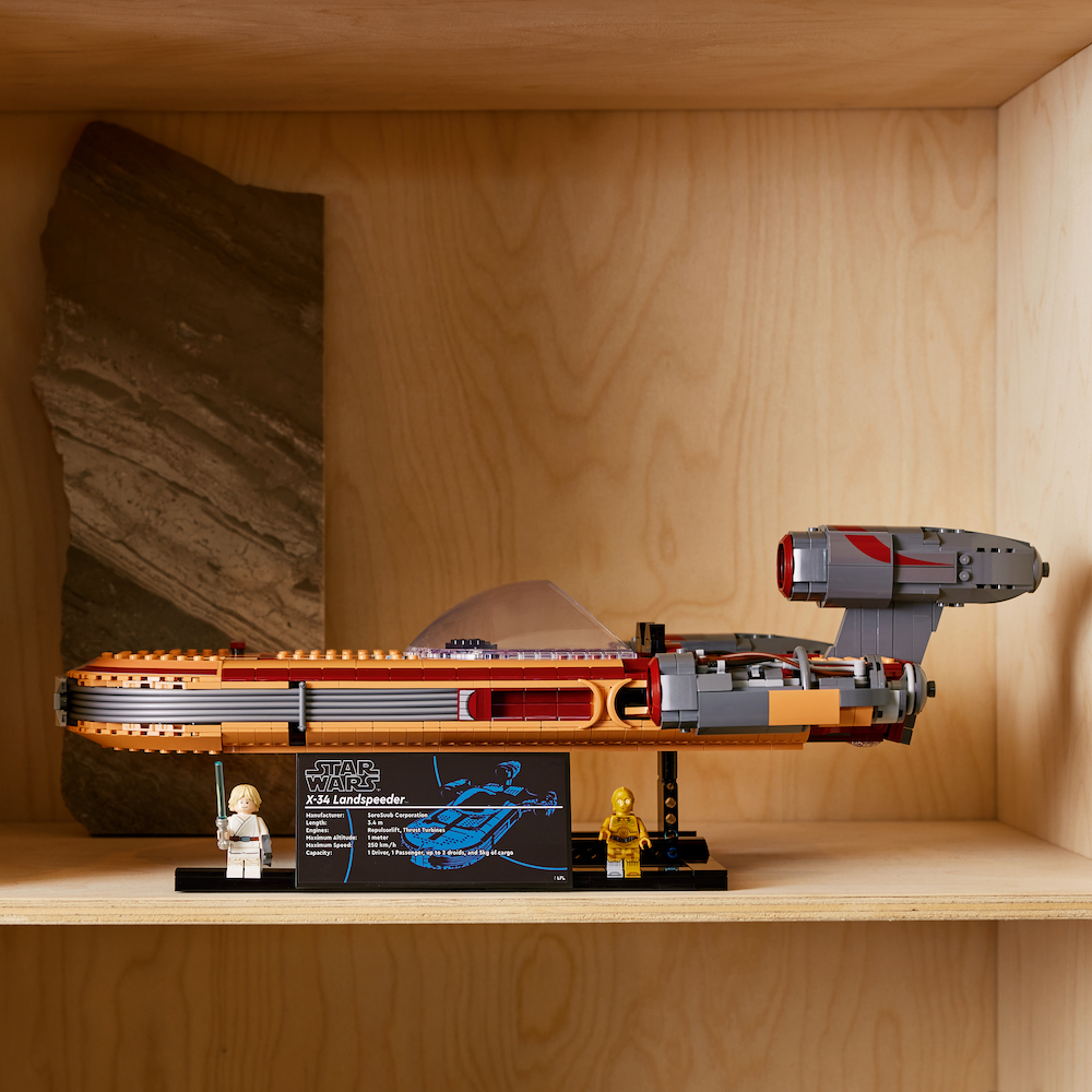 THIS IS THE LEGO STAR WARS LANDSPEEDER BUILDING SET YOU HAVE BEEN LOOKING FOR