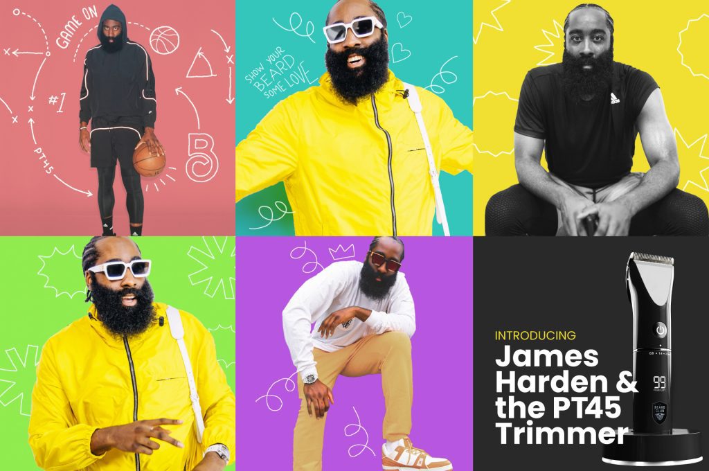 The Beard Club Welcomes NBA Star James Harden as Investor and Brand Champion