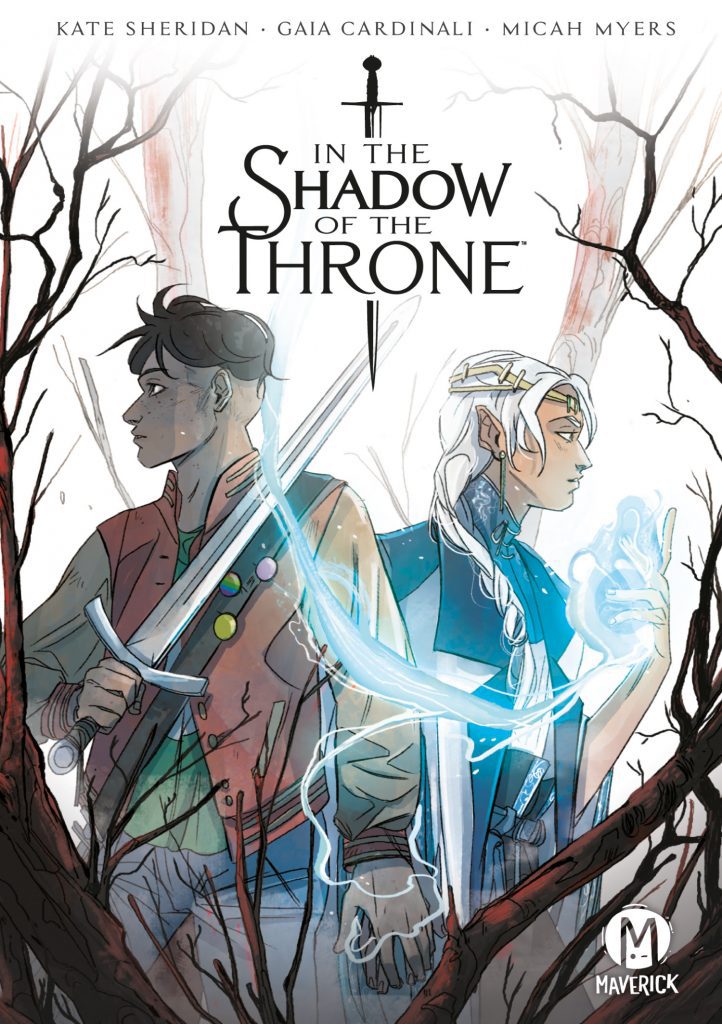 Announcing an all-new OGN from Kate Sheridan: IN THE SHADOW OF THE THRONE