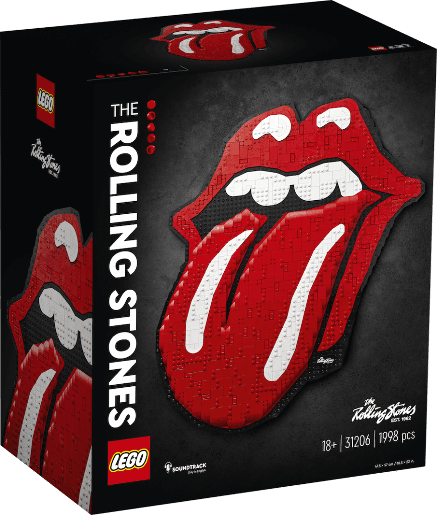 THE LEGO GROUP AND THE ROLLING STONES BAND TOGETHER FOR ONE VERY SATISFYING SET