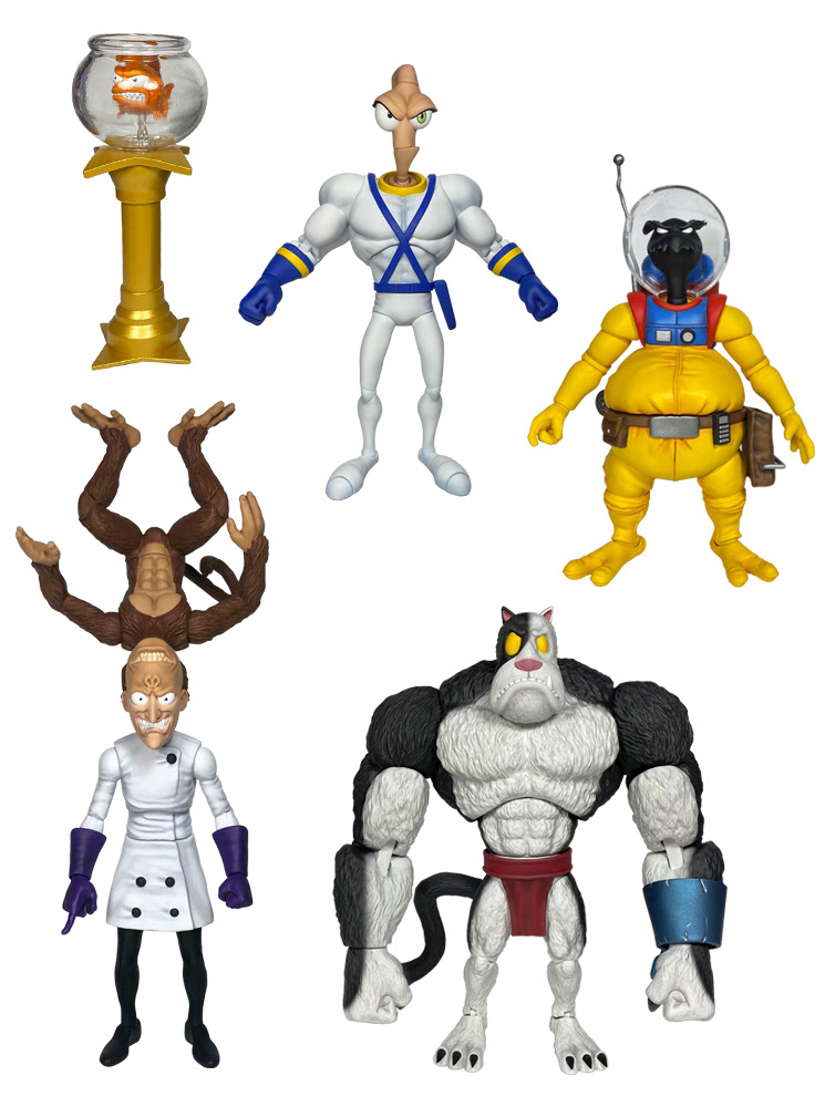 Earthworm Jim Wave 1 Pre-Orders Now Available from Premium DNA