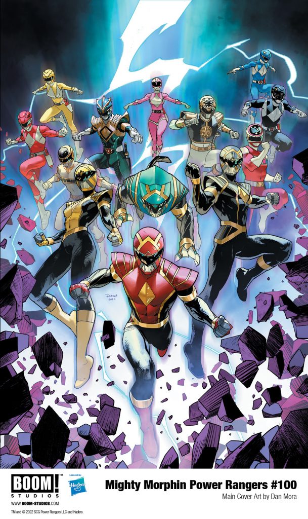 ALL-STAR ARTIST DANIELE DI NICUOLO RETURNS TO MIGHTY MORPHIN POWER RANGERS FOR MILESTONE ISSUE