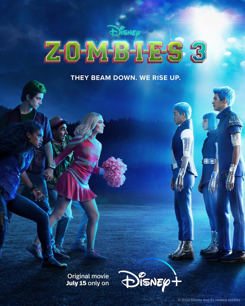 Disney+ Reveals Official Trailer And Key Art Of “Zombies 3” Premiering July 15