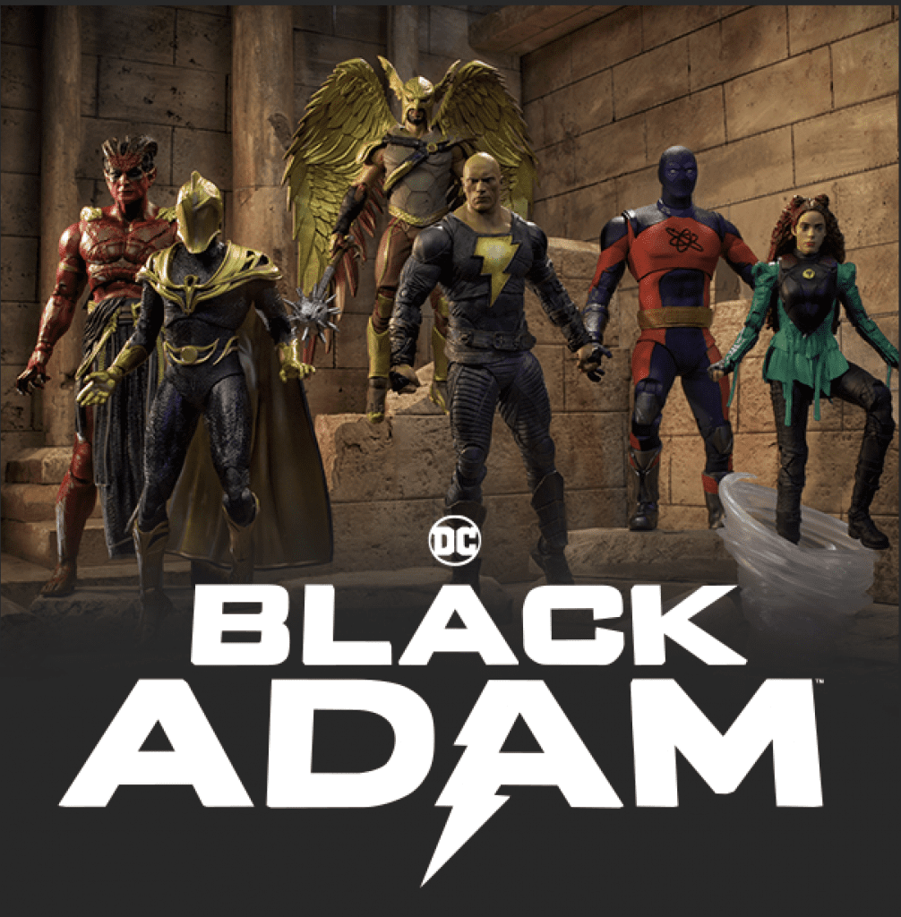 McFarlane Toys DC Black Adam Movie Figures Now Available for Pre-Order